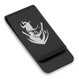 Stainless Steel Ninja Warrior Champion Classic Slim Money Clip
