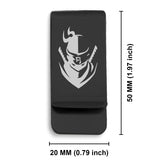 Stainless Steel Ninja Warrior Champion Classic Slim Money Clip