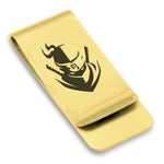 Stainless Steel Ninja Warrior Champion Classic Slim Money Clip