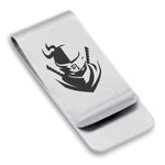 Stainless Steel Ninja Warrior Champion Classic Slim Money Clip