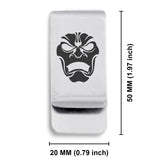 Stainless Steel Persian Immortal Warrior Champion Classic Slim Money Clip