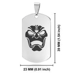 Stainless Steel Persian Immortal Warrior Champion Dog Tag Keychain - Comfort Zone Studios