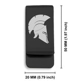 Stainless Steel Spartan Warrior Champion Classic Slim Money Clip