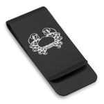 Stainless Steel Cancer Zodiac (Crab) Classic Slim Money Clip