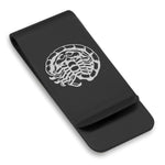 Stainless Steel Scorpio Zodiac (Scorpion) Classic Slim Money Clip