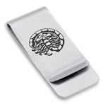 Stainless Steel Scorpio Zodiac (Scorpion) Classic Slim Money Clip