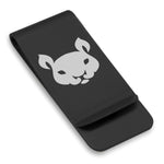 Stainless Steel Year of the Rat Zodiac Classic Slim Money Clip