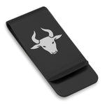 Stainless Steel Year of the Ox Zodiac Classic Slim Money Clip