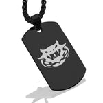 Stainless Steel Year of the Snake Zodiac Dog Tag Pendant - Comfort Zone Studios