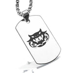 Stainless Steel Year of the Snake Zodiac Dog Tag Pendant - Comfort Zone Studios