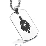 Stainless Steel Year of the Rooster Zodiac Dog Tag Pendant - Comfort Zone Studios