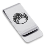 Stainless Steel Tribal Scorpio Zodiac (Scorpion) Classic Slim Money Clip